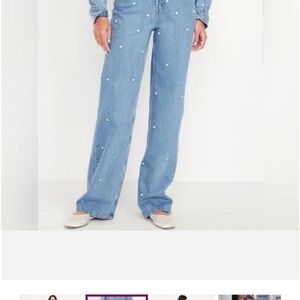 Women's Daisy Embroidered Jeans